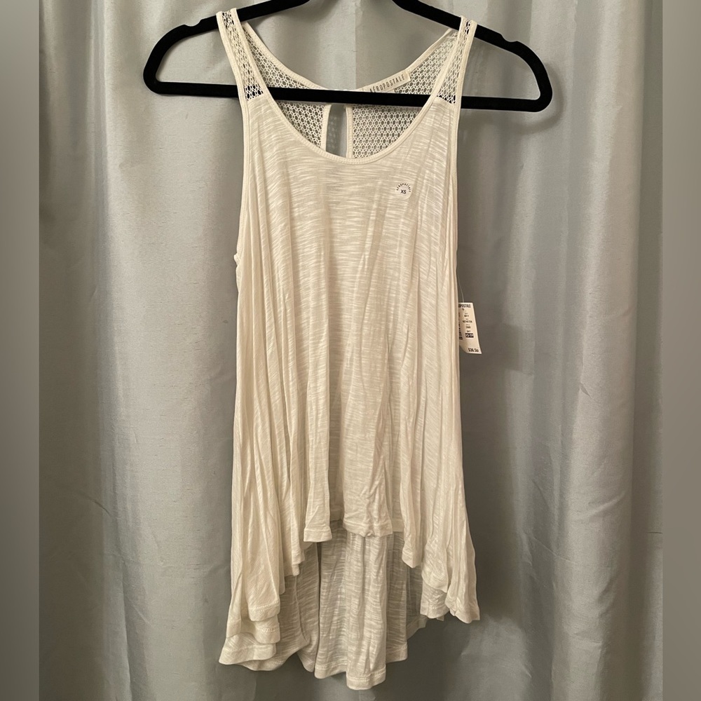 White Tank Top NWT Size XS